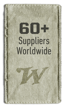 60+ Suppliers Worldwide